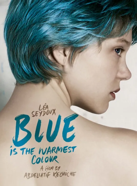 Poster BLUE IS THE WARMEST COLOUR