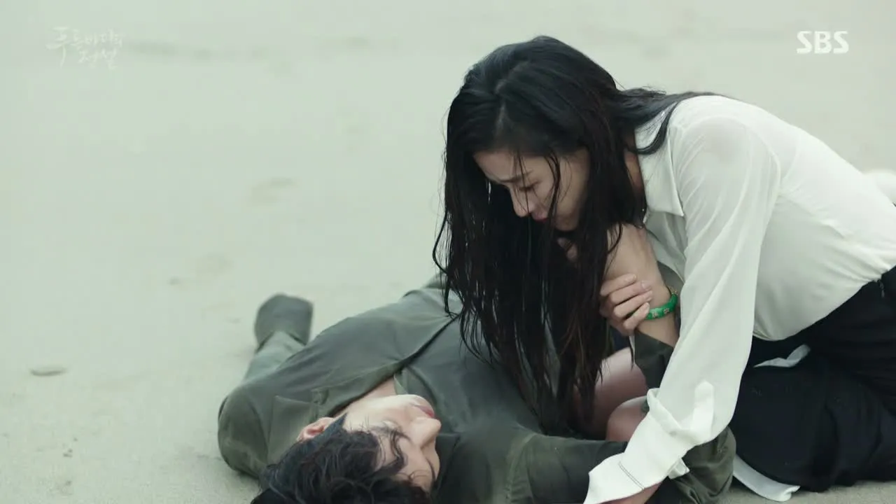 Episode 3 The Legend of The Blue Sea menjadi titik balik kisah cinta Lee Min Ho dan Jun Ji Hyun. ©SBS
