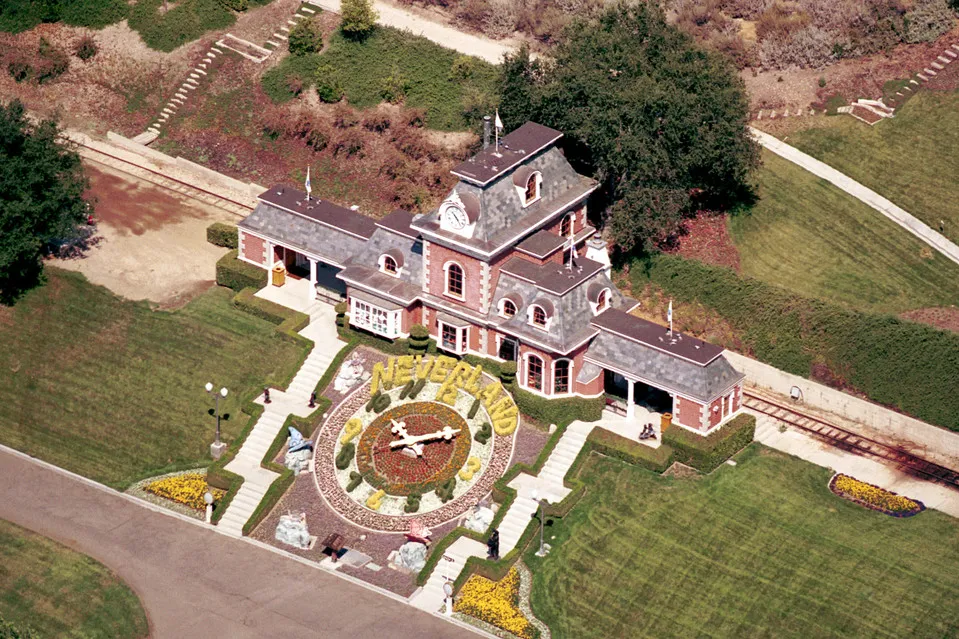 Neverland Ranch @foto: Wall Street Journal