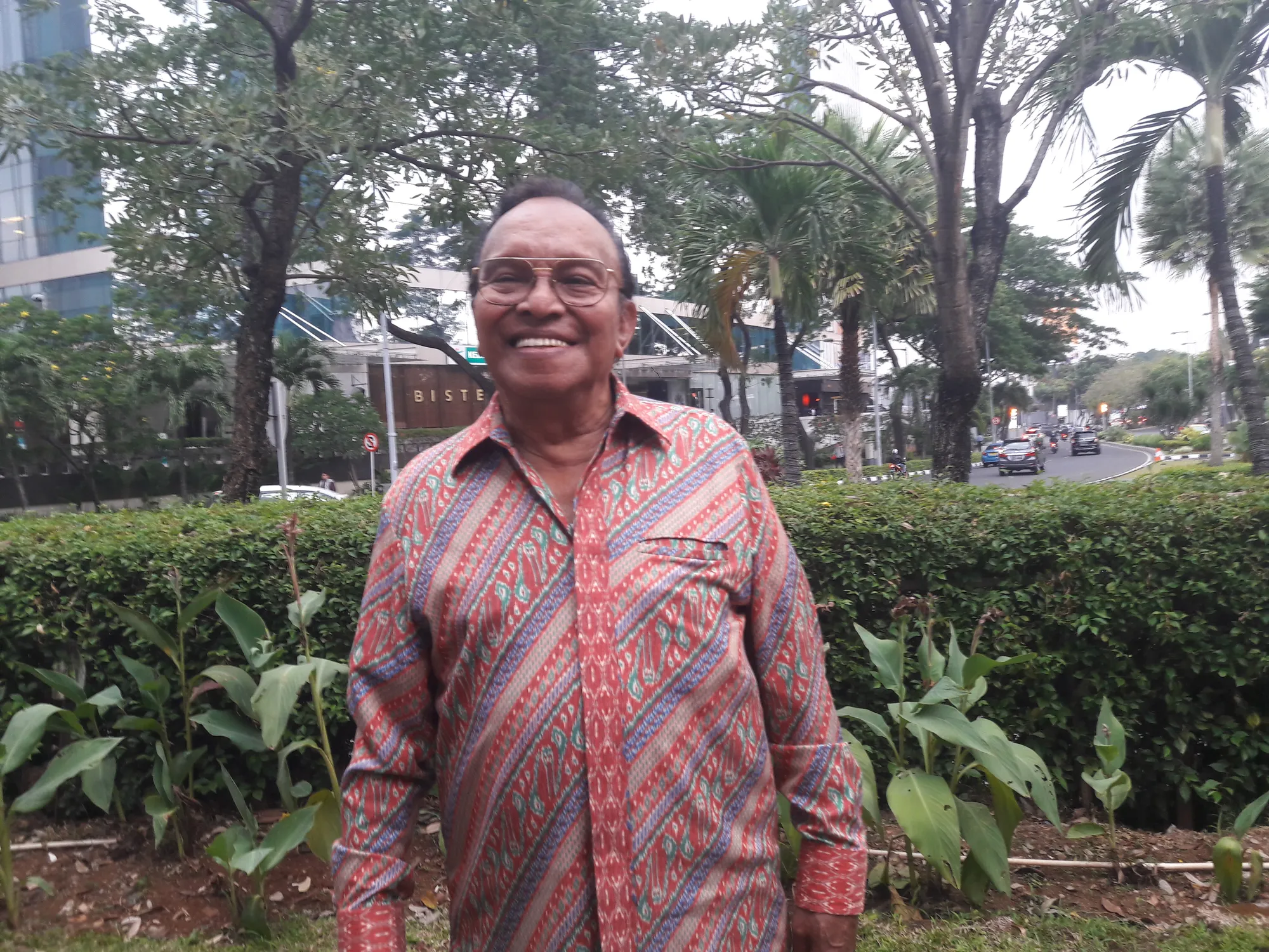 Bob Tutupoli mengaku merasa terhormat diundang tampil di Syncrhonize Fest 2017. © KapanLagi.com/Fikri Alfi Rosyadi
