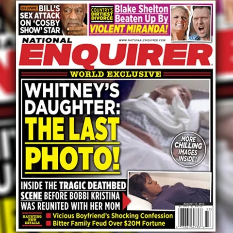 Jenazah Bobbi Kristina sebelum dimakamkan © National Enquirer