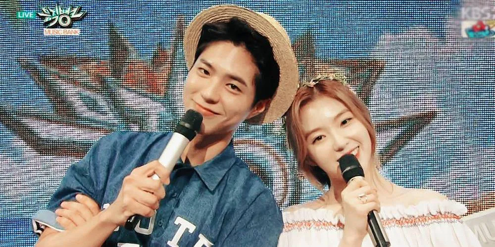 Park Bo Gum dan Irene Red Velvet dipastikan jadi MC di Music Bank World Tour in Jakarta. ©allkpop.com