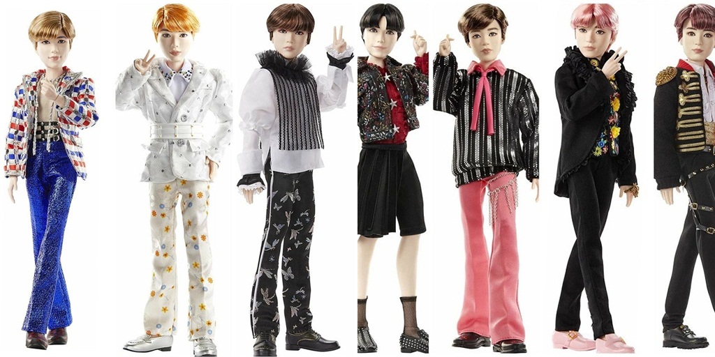 Boneka 2025 bts mattel