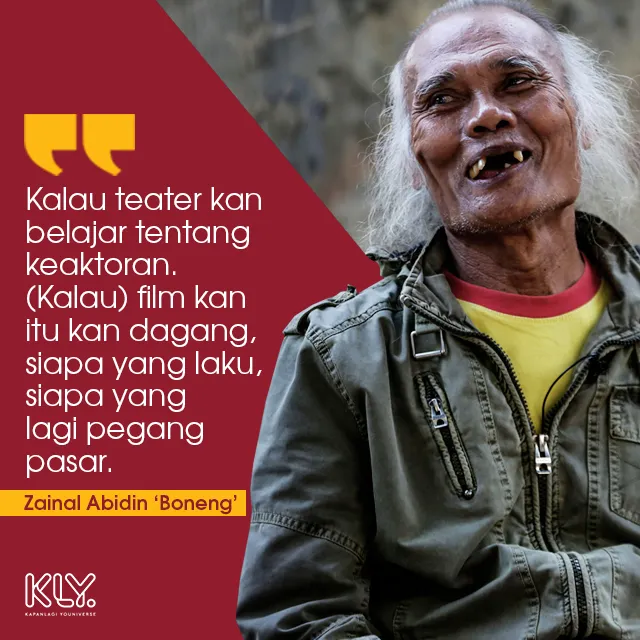 Film itu dagang, beda dengan teater / Credit: KapanLagi