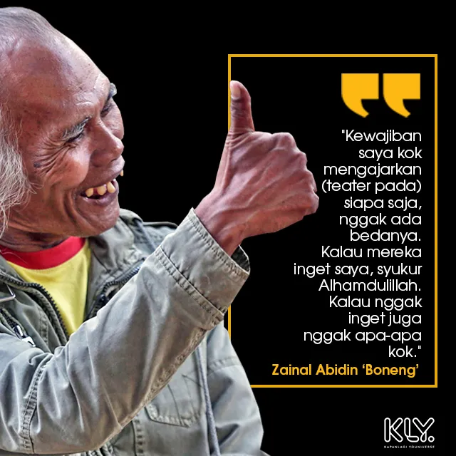 Mengajar akting adalah panggilan jiwa teater / Credit: KapanLagi