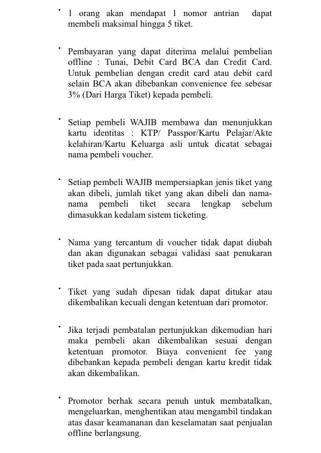 Tata cara beli tiket konser One Direction secara offline/Sound Rhytm Official Twitter©