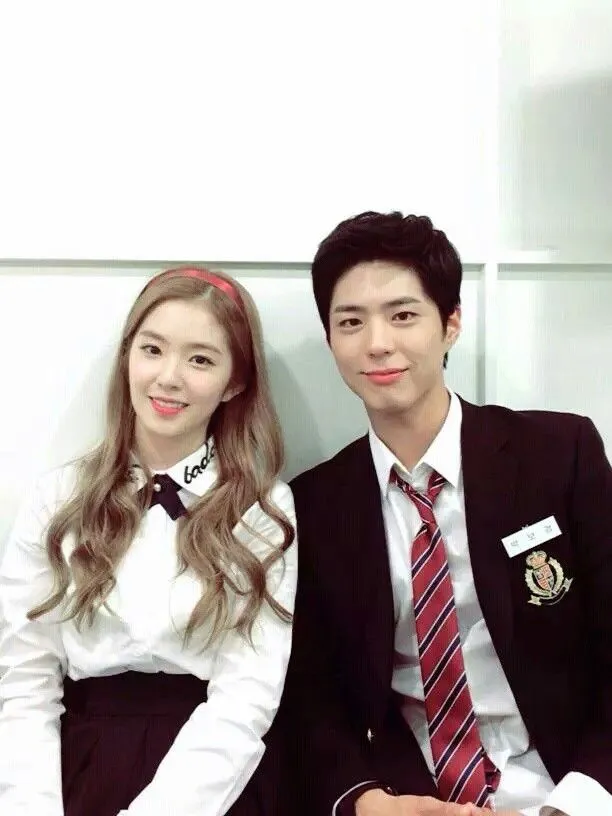 Park Bo Gum dan Irene aslinya tak terlalu dekat © KBS Music Bank