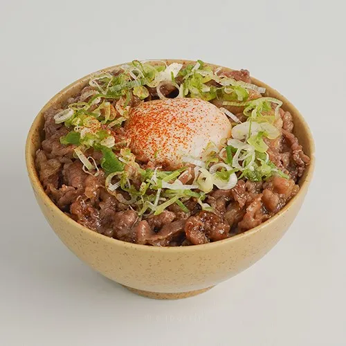 Beef Onion Sauce with Onsen Egg Mangkokku