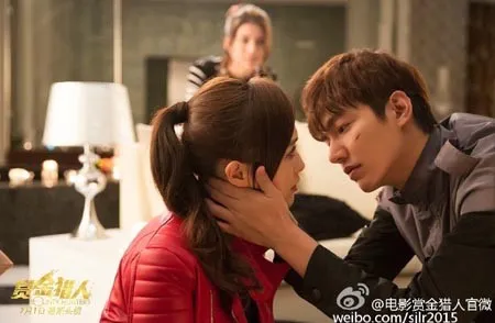 Lee Min Ho dan Tiffany Tang © Bounty Hunters official Weibo