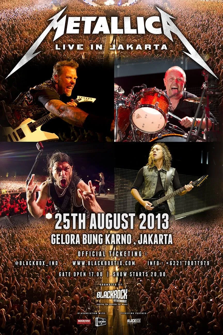 Pamflet Metallica/@BlackRock_Ent 