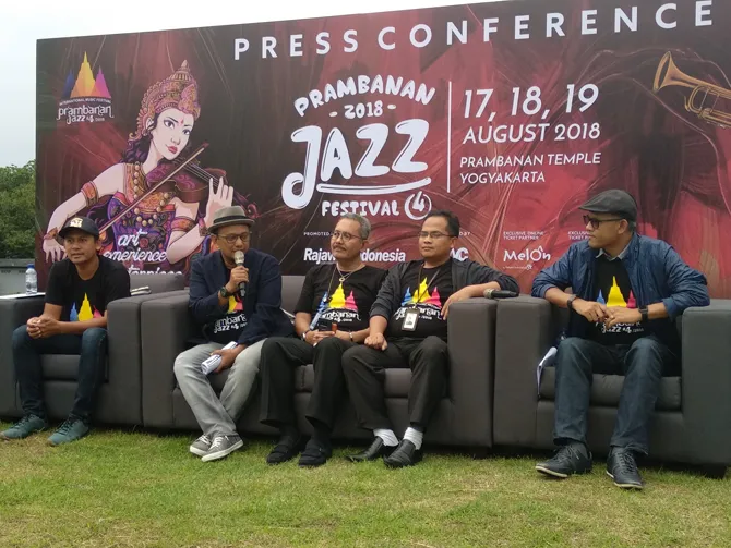 Tim Prambanan Jazz Festival Pastikan Boyzone bakal tampil @ KapanLagi.com/Mathias Purwanto