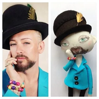 Boy George selalu tampil nyentrik. @facebook.com/boygeorgeofiicial