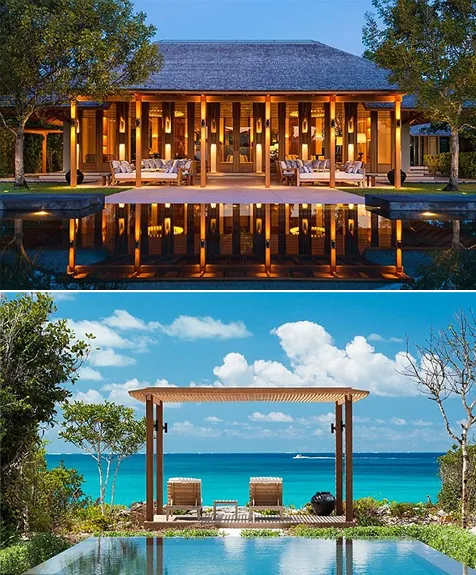 Inilah resort mewah tempat Brad menginap selama liburan © istimewa
