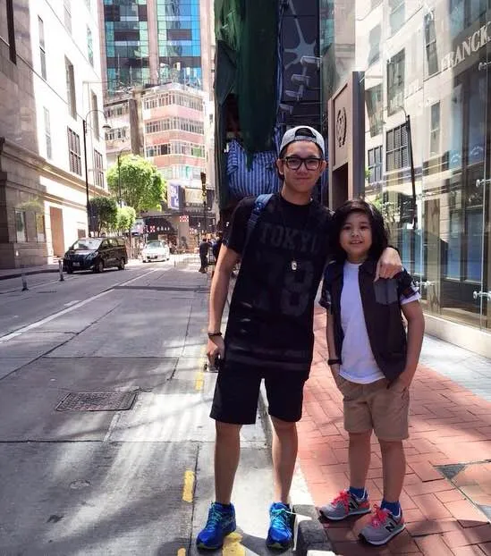 Merasa Raoul lebih keren, Brandon Salim malah merasa minder © Instagram.com/raoulsebastiansalim/