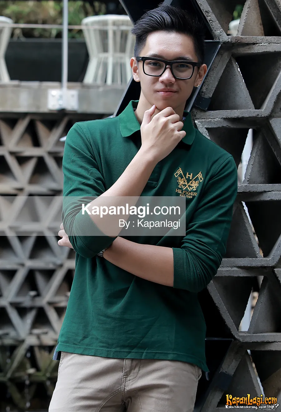 Siapa yang menyangka dulu berat badan Brandon mencapai 90 Kg. ©KapanLagi.com®/Budy Santoso