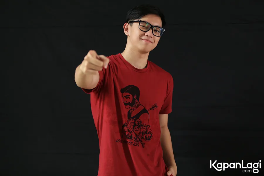 Brandon pengen jadi mafia dan musuhan sama papa/©KapanLagi.com®/Agus Apriyanto