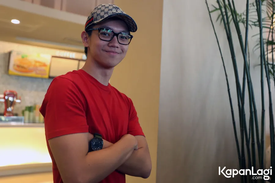 Brandon awakward akting bareng daddy  © KapanLagi.com®/Budy Santoso