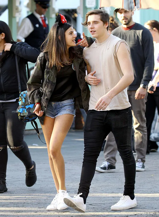 Kencan seru Sonia dan Brooklyn © Splashnews via dailymail.co.uk