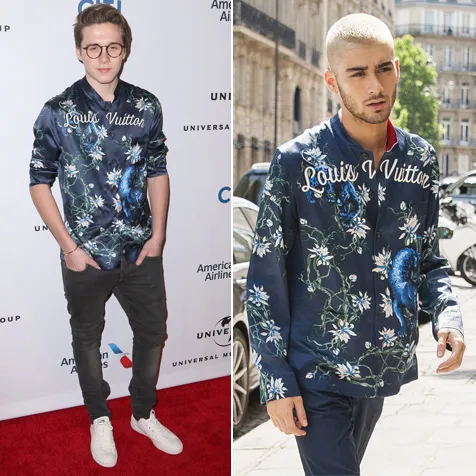Brooklyn pakai baju yang sama dengan Zayn © istimewa