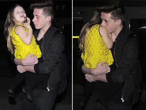 Momen mesra manja Harper - Brooklyn. Yakin nggak iri? @ istimewa