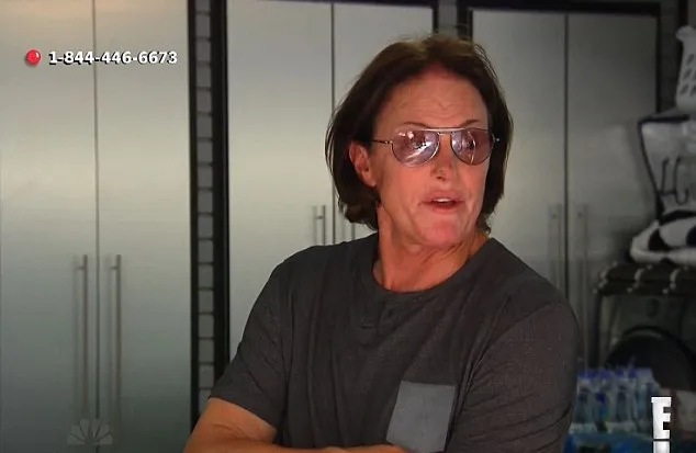 Rambut baru Bruce Jenner @ E!