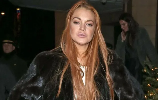 Lindsay Lohan sedang benar-benar sial @timeslive.co.za 