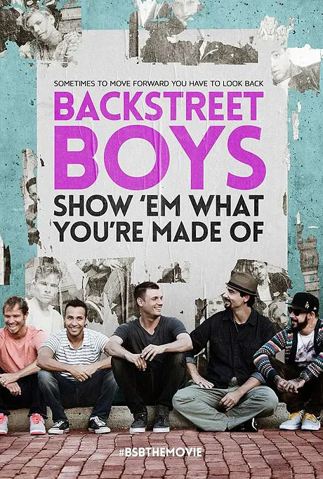 Poster film dokumenter Backstreet Boys © BBC Worldwide