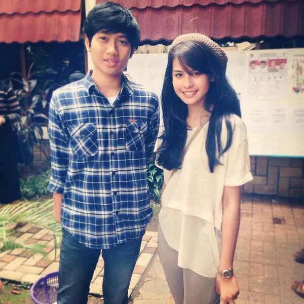 Ketemu di TPS @foto: Twitter CakkaNRG