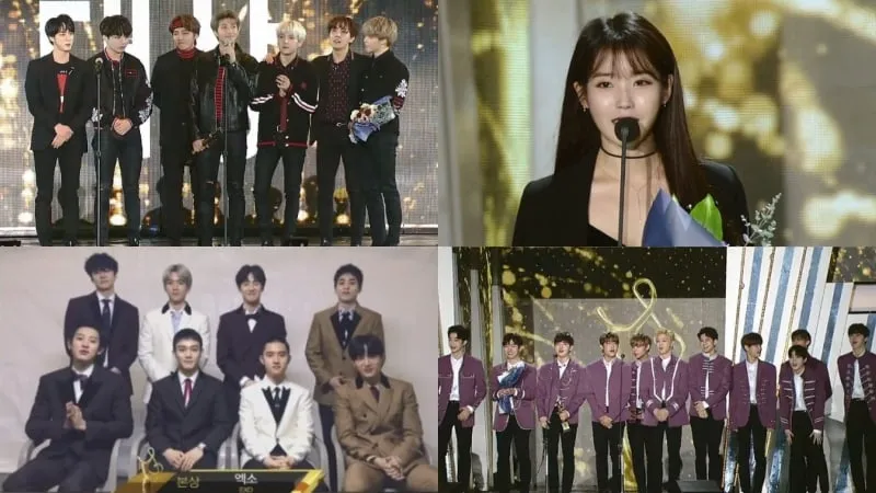 Para pemenang Seoul Music Awards 2018 © soompi.com