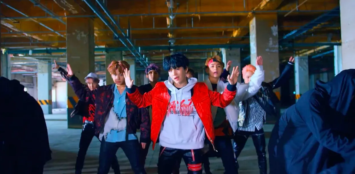 MV BTS yang Not Today © Big Hit Ent