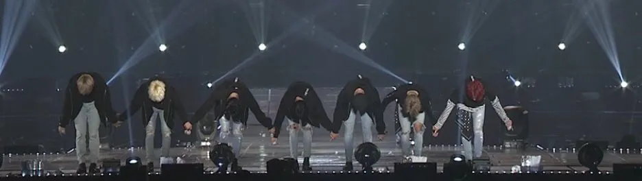 BTS di wings Tour Finale. Credit: twitter.com/bulletproofsg
