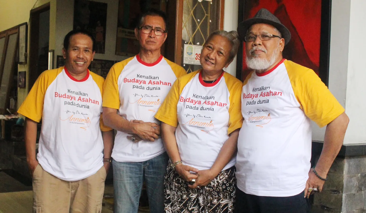 Para aktor dan aktris legendaris ini akan buat film tentang Budaya Asahan berjudul ANNEMIE in BUITENGEWESTEN