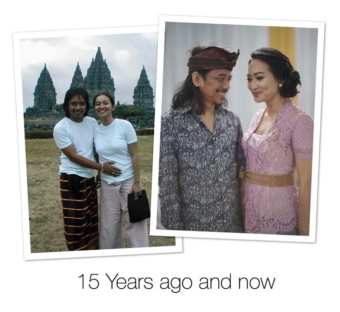 15 tahun pernikahan Dewa Budjana dan sang isteri, Putu Borrawati © instagram.com/dewabudjana