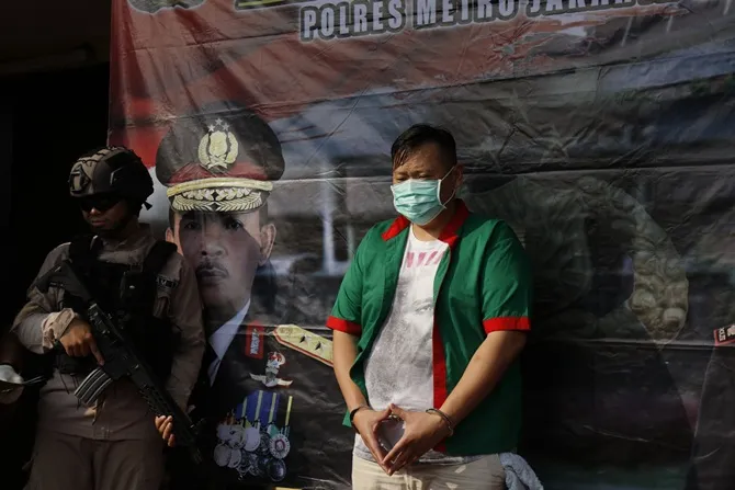 Reza Bukan jalani sidang perdana © KapanLagi.com/Akbar Prabowo Triyuwono