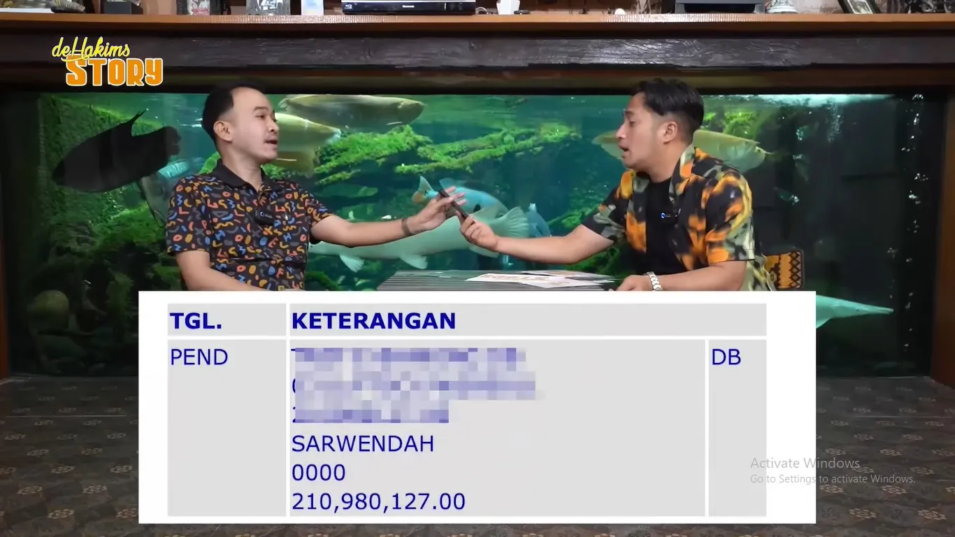 Potret Ruben Onsu dan Irfan Hakim (Credit: Youtube/deHakims Story)