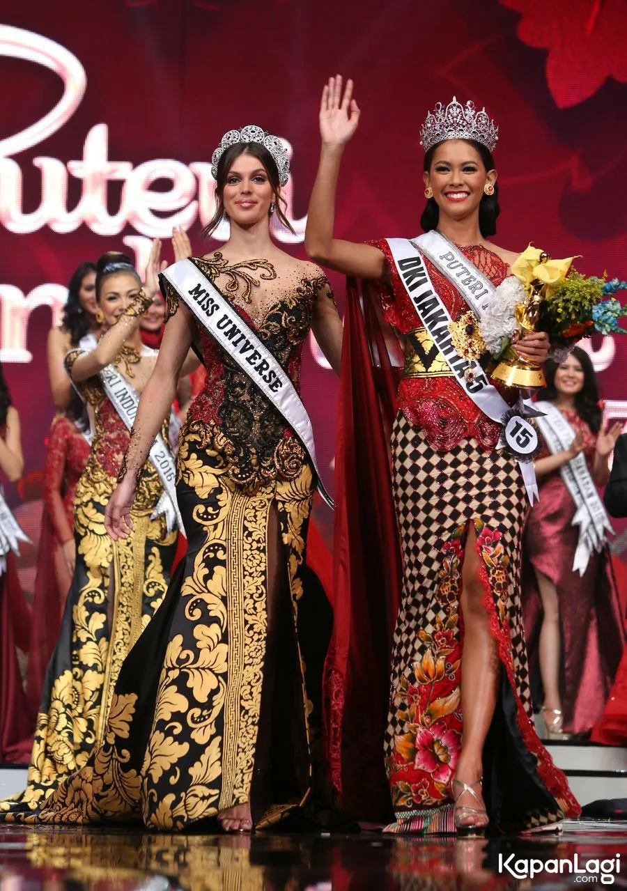 Bunga Jelitha, dinobatkan sebagai Puteri Indonesia 2017. © KapanLagi.com/Agus Apriyanto