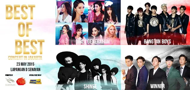 Poster Best of Best in Jakarta, sekarang resmi batal © SH Ent