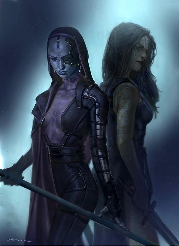 Fakta GUARDIANS OF THE GALAXY Gamora Tidak Selalu Hijau 