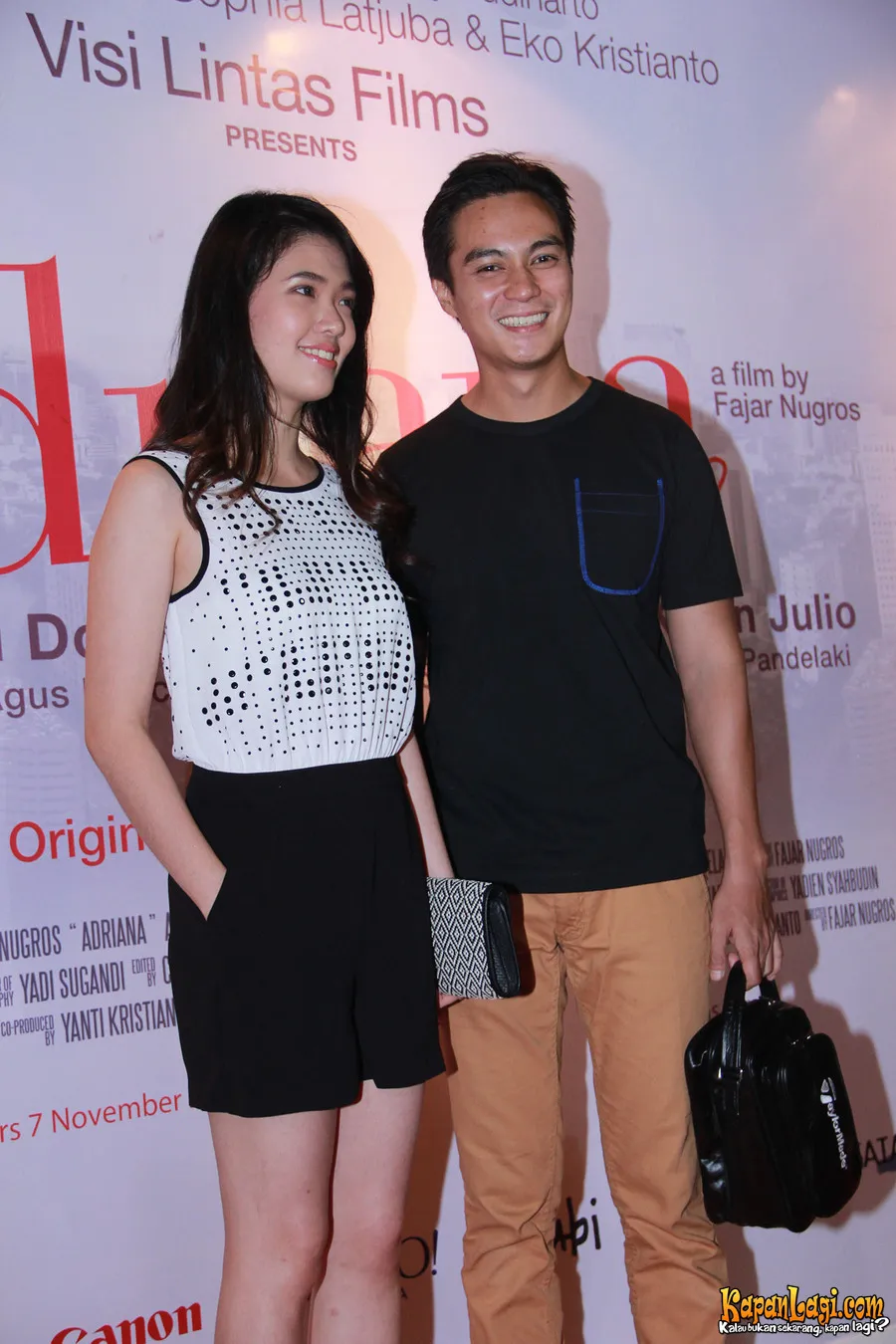 Baim Wong dan Pica di Premiere Film ADRIANA