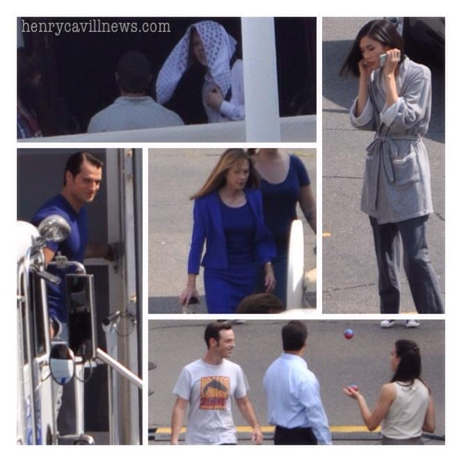 Set lokasi dari BATMAN V SUPERMAN: DAWN OF JUSTICE © twitter.com/HenryCavillNews