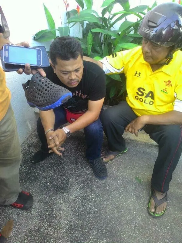 Pelaku modus pengintipan baru, warga negara Malaysia berusia 39 tahun © twitter.com/akmalhizzat