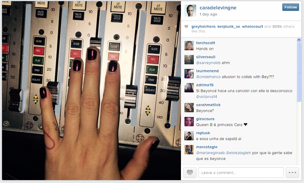 © Cara Delevingne/Instagram