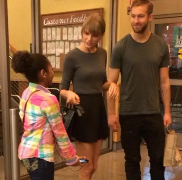 Calvin Harris dan Taylor Swift ketahuan jalan bareng © Perez Hilton