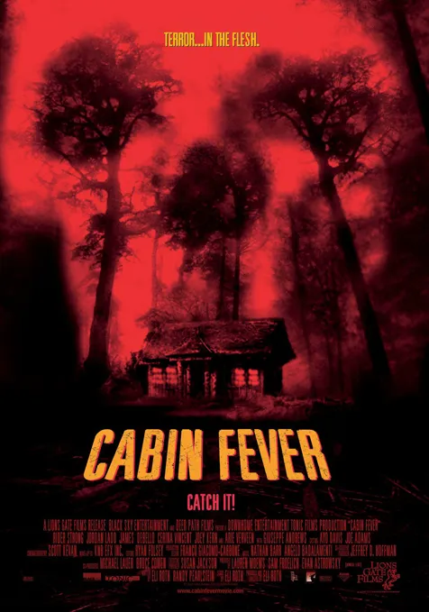 Poster CABIN FEVER (2002) @foto: impawards.com
