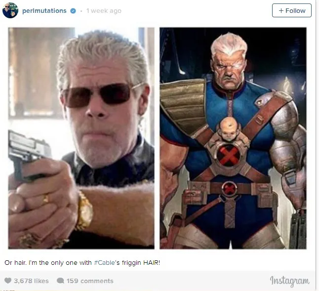 Ron Perlman © Instagram