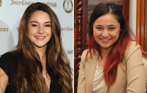 Shailene dan Marshanda, wajah yang serupa bukan? @ istimewa