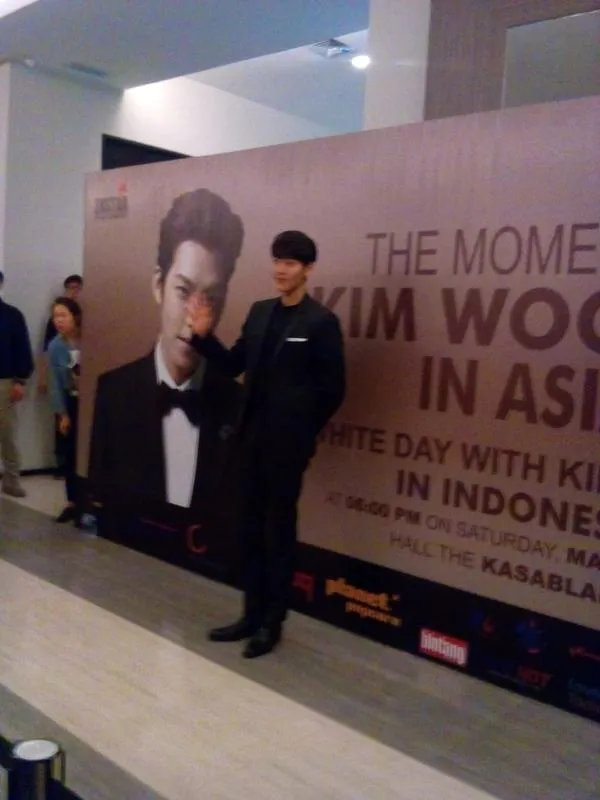 Kim Woo Bin di Jakarta. ©KapanLagi.com®/Adis
