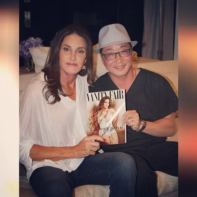 Caitlyn puas dengan hasil fotonya @ instagram.com/x_vilmaa_x