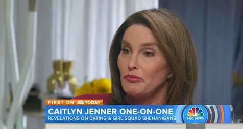 Caitlyn Jenner dalam obrolan santainya bersama The Today Show © NBC via dailymail.co.uk