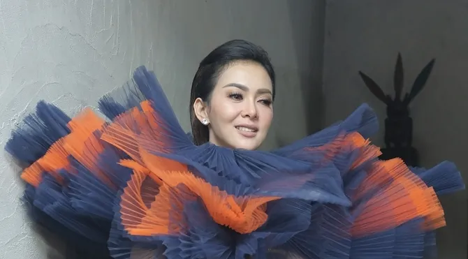 Syahrini © Bintang.com/Bambang E Ros